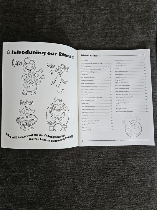 The Mars Jamzz Beginning Guitar Book 1