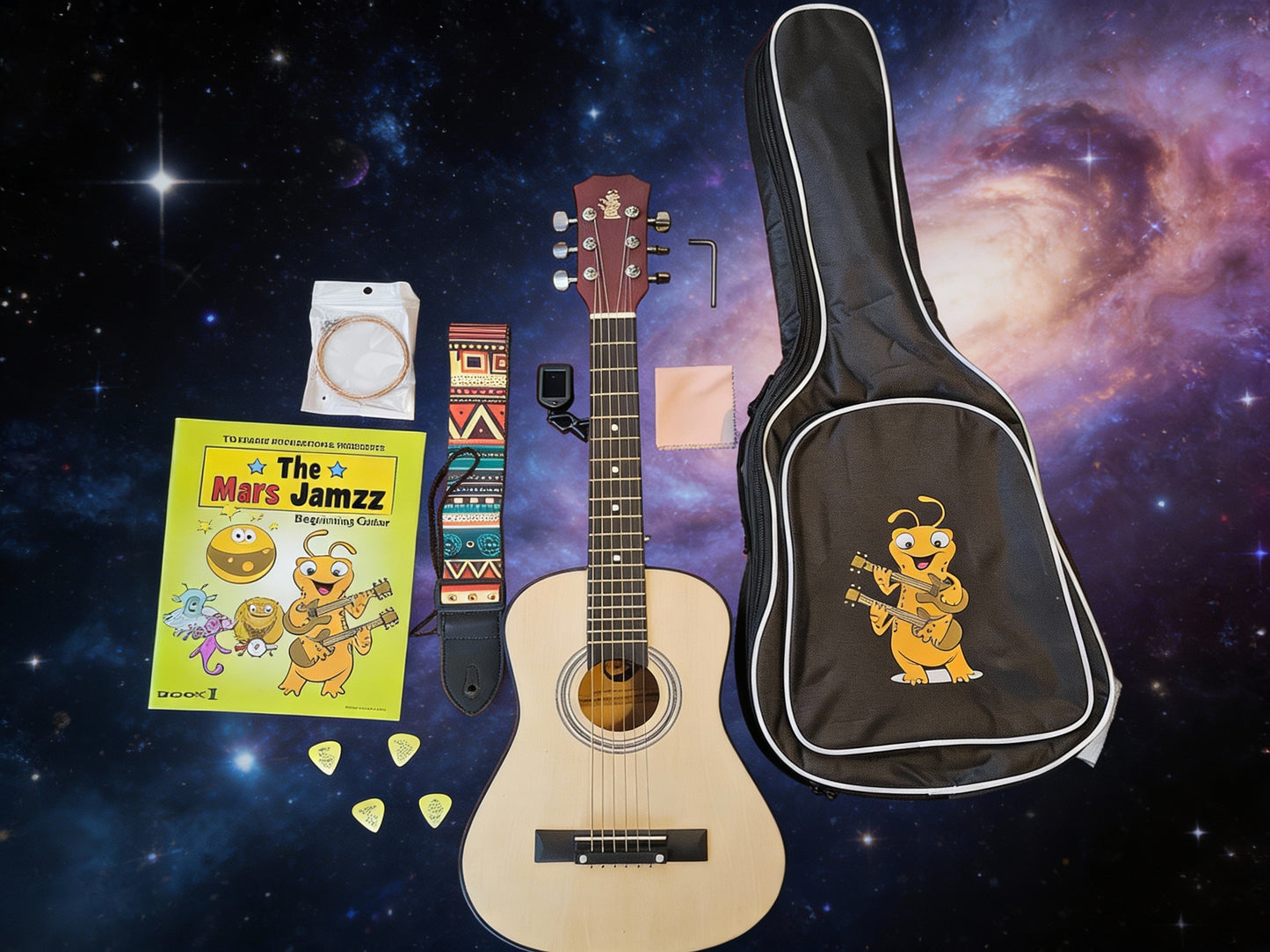 Mars Jams Kids Beginning Guitar Pack