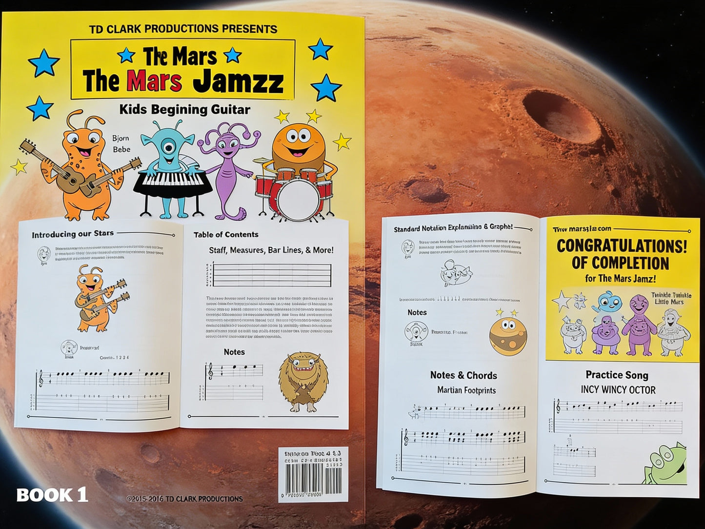 Mars Jamzz Kids Beginning Guitar Book 1