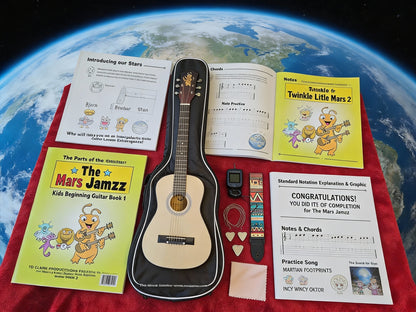 Mars Jamzz Kids Beginning Guitar Book 1