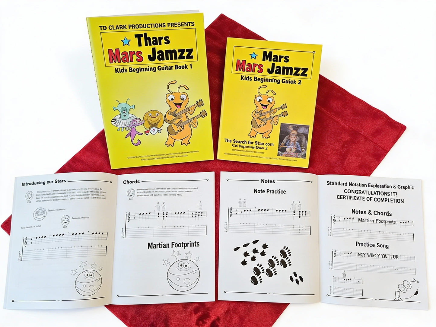 Mars Jamzz Kids Beginning Guitar Book 1