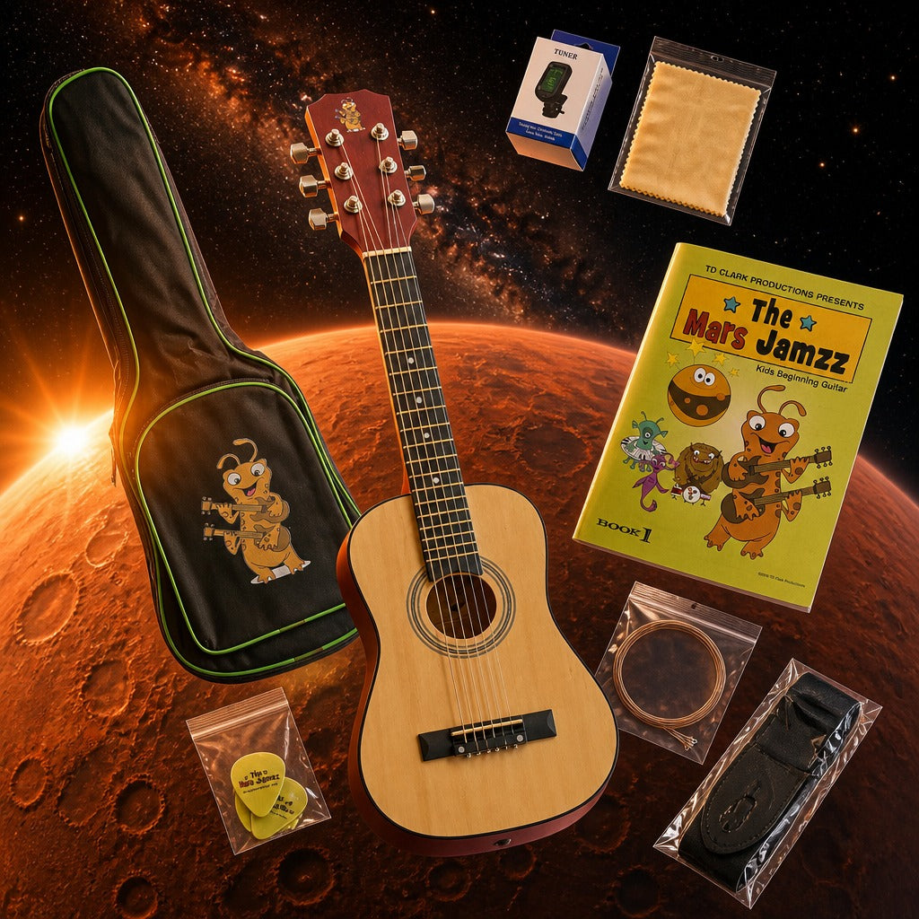 Mars Jams Kids Beginning Guitar Pack