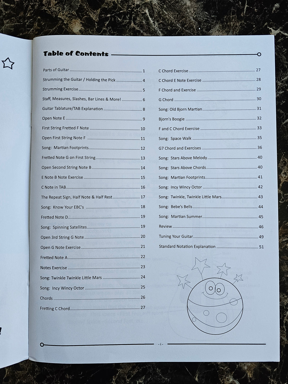 Mars Jams Kids Beginning Guitar Pack
