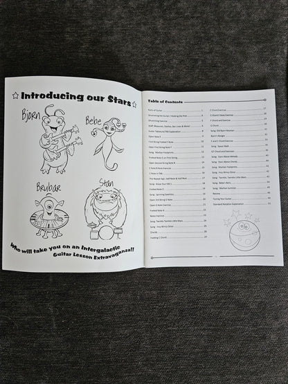 The Mars Jamzz Beginning Guitar Book 1