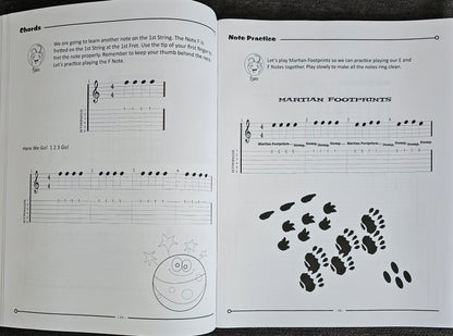 The Mars Jamzz Beginning Guitar Book 1