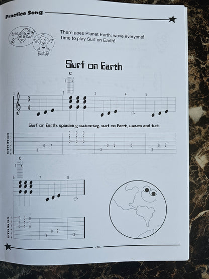 Mars Jamzz The Search for Stan Kids Beginning Guitar Book 2