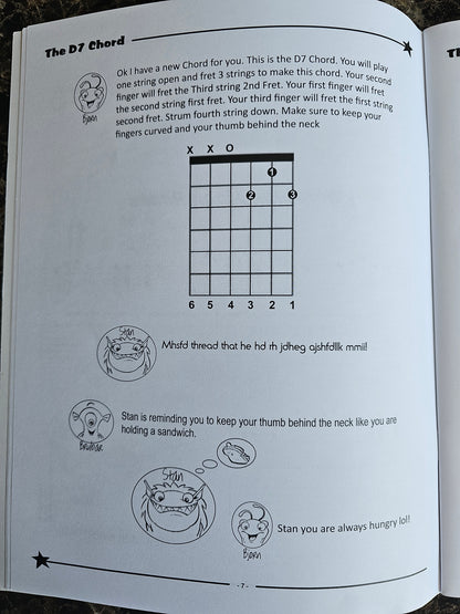 Mars Jamzz The Search for Stan Kids Beginning Guitar Book 2